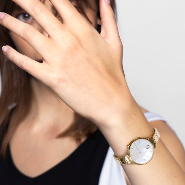 Composable Round Ladies Watch - Gold - 076035/017