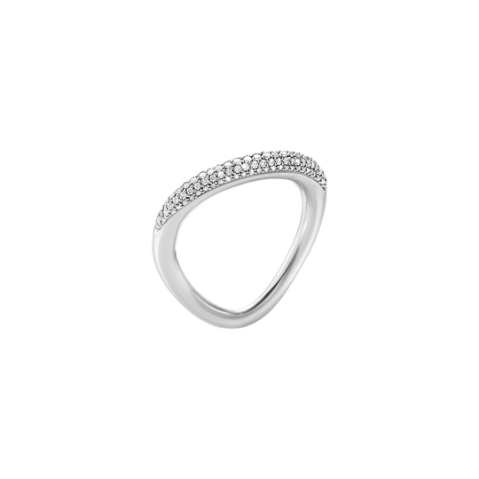 Offspring Diamond Ring, Size 54-55 - Silver - 200001350004