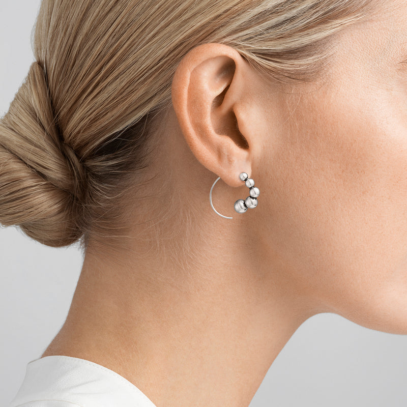 Moonlight Grapes Earrings Silver 10014371