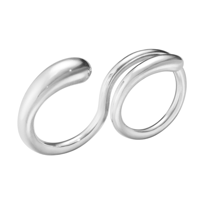 Mercy Double Ring - Silver - 20000081
