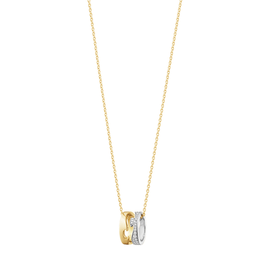Fusion Necklace with Open Pendant - Gold - 10016423