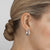 Fusion Diamond Large Earhoops - White Gold - 10016432