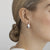 Curve Medium Earrings - Silver - 10017502