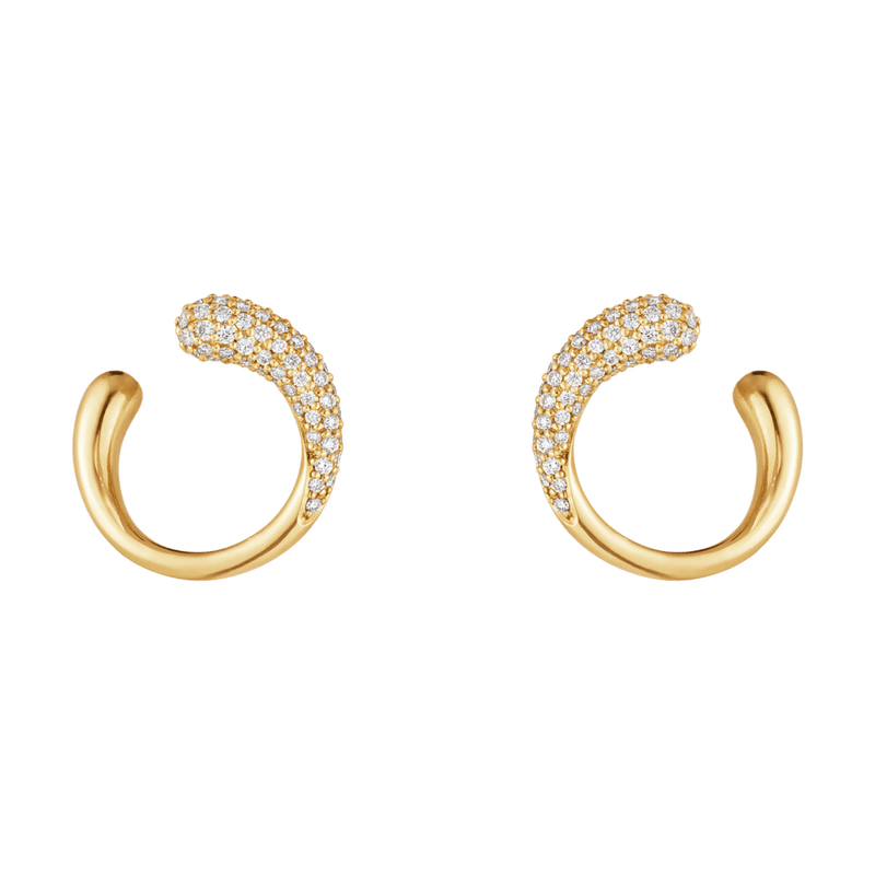 Mercy Earrings - Yellow Gold & Diamond - 10017827
