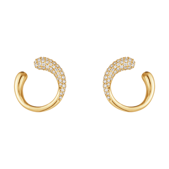 Mercy Earrings - Yellow Gold & Diamond - 10017827