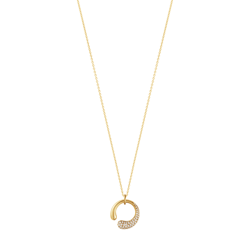 Mercy Small Pendant - Yellow Gold & Diamond - 10017828