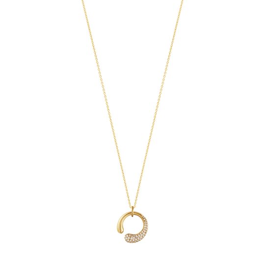 Mercy Small Pendant - Yellow Gold & Diamond - 10017828