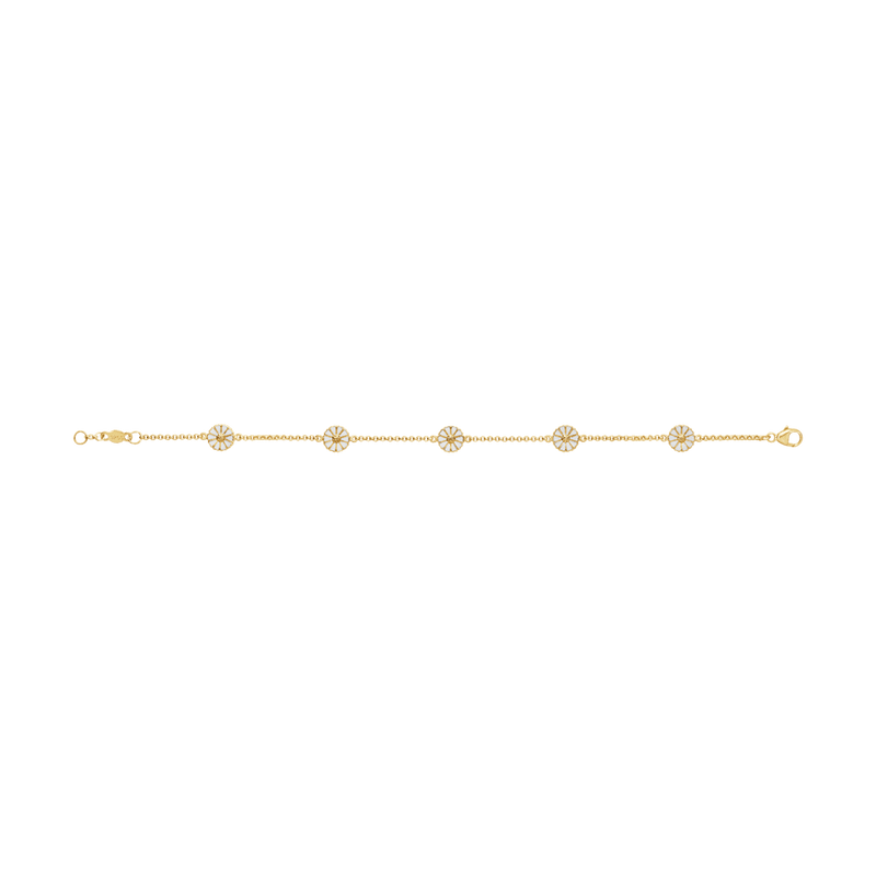 Daisy Bracelet - Gold/White - 10018927