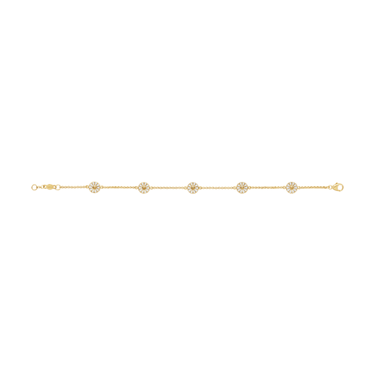 Daisy Bracelet - Gold/White - 10018927