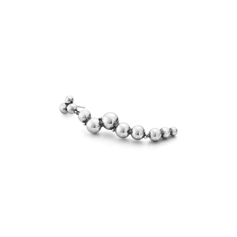 Moonlight Grapes Earrings - Silver - 10019040