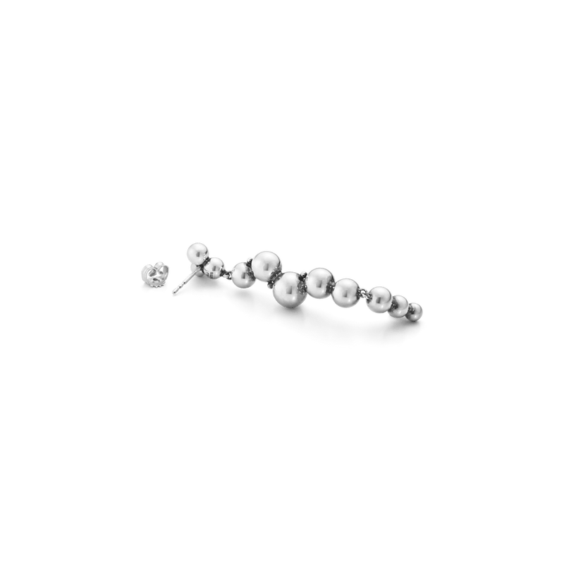 Moonlight Grapes Earrings - Silver - 10019040