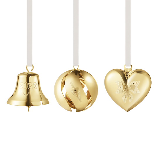 3 Piece 2022 Christmas Gift Set - Gold - 10020124