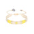 Peeky Bracelet - White/Yellow - BE-XS-11312