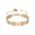 Diamond Braclelet - Pale Pink/Green - B-BE-XS-11339