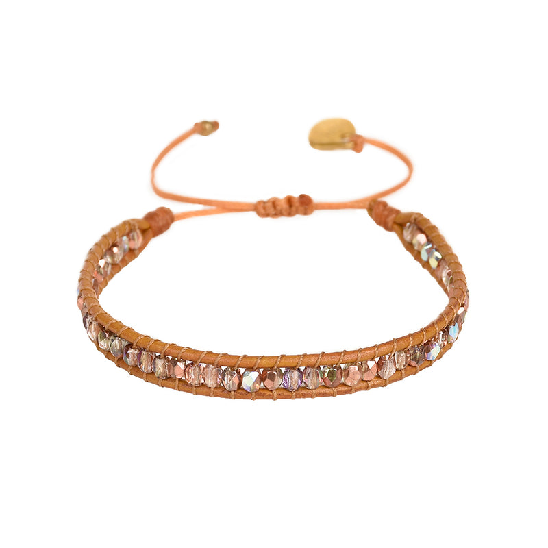 Pyre Bracelet - Light Brown - B-LE-XS-10809