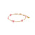 Heartsy Chain Bracelet - Pink - B-GP-XS-11445