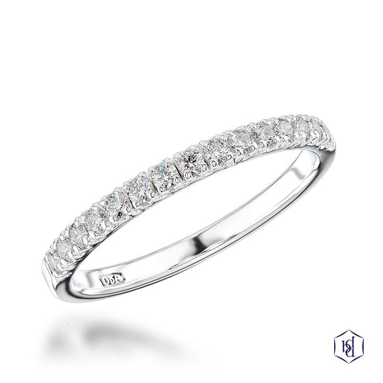 Platinum Skye Eternity Wedding Band - 0.22ct