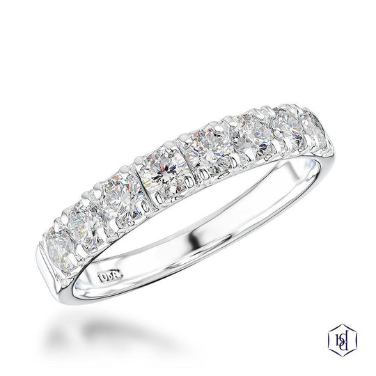 Skye Eternity Wedding Band Platinum - 0.74ct