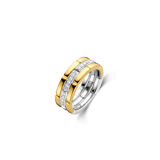 Milano 3 Band Ring - Gold - 12270ZY