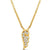 Angel Wing Necklace - Gold - 145321/012