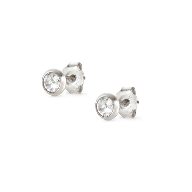 Bella Stud Earrings - Silver - 146688/010
