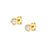 Bella Stud Earrings - Gold - 146688/012