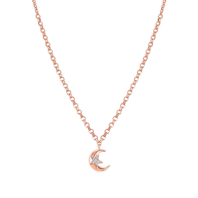 Sweetrock Moon Pendant - Rose Gold - 148022/031