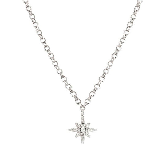 Sweetrock Wind Rose Pendant - Silver - 148022/065