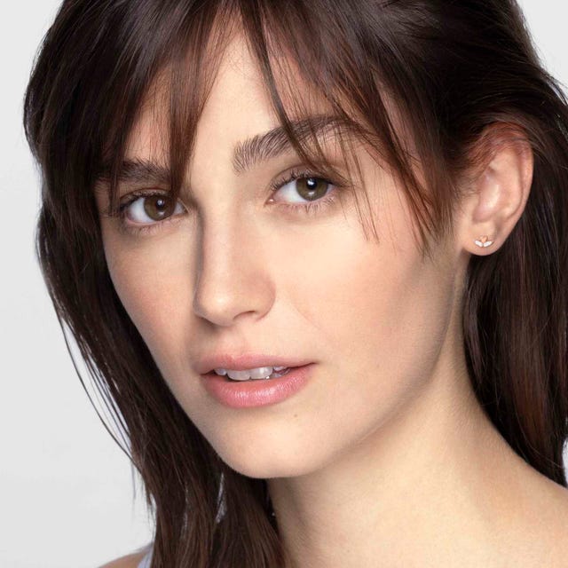 Sweetrock Winged Heart Stud Earrings - Silver - 148024/068