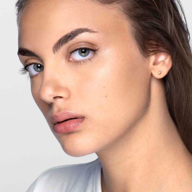 Sweetrock Heart & Arrow Stud Earrings - Rose Gold - 148024/072