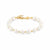 Kate Pearl Bracelet - Gold/White - 148900/012