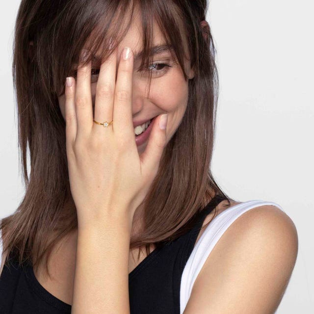 Sentimental Round Ring - Gold - 149200/016