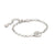 Sentimental CZ Heart Bracelet - Silver - 149201/009