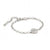 Sentimental Round CZ Bracelet - Silver - 149201/017