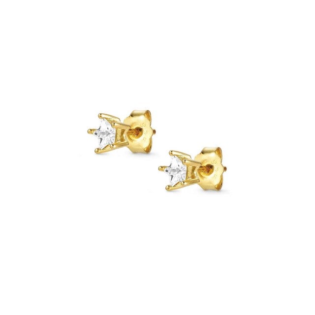 Sentimental Star Stud Earrings - Gold - 149205/002
