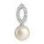 Amberley Open Cluster Pearl Earrings - Silver - 1703313