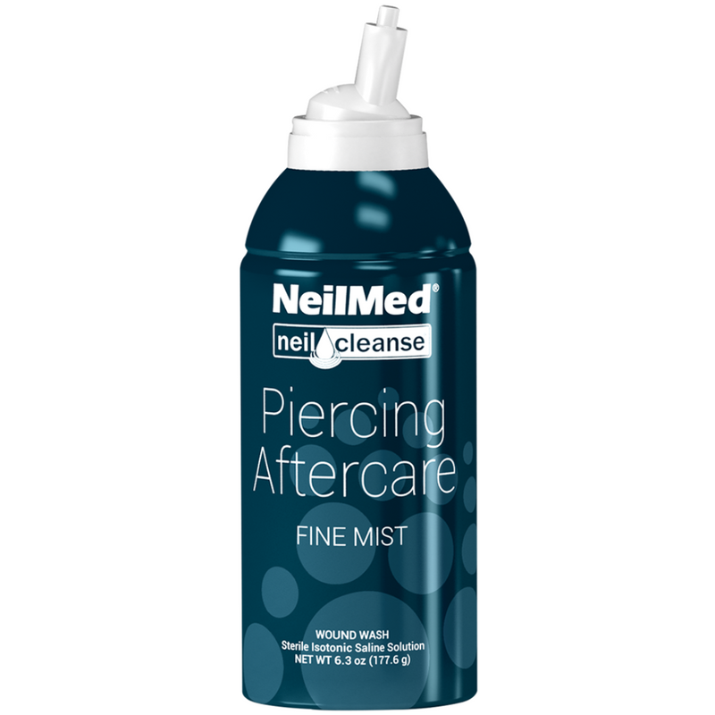 NeilMed Piercing Aftercare, Sterile Saline Spray - 177ml