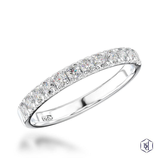 Platinum Skye Eternity Wedding Band - 0.33ct