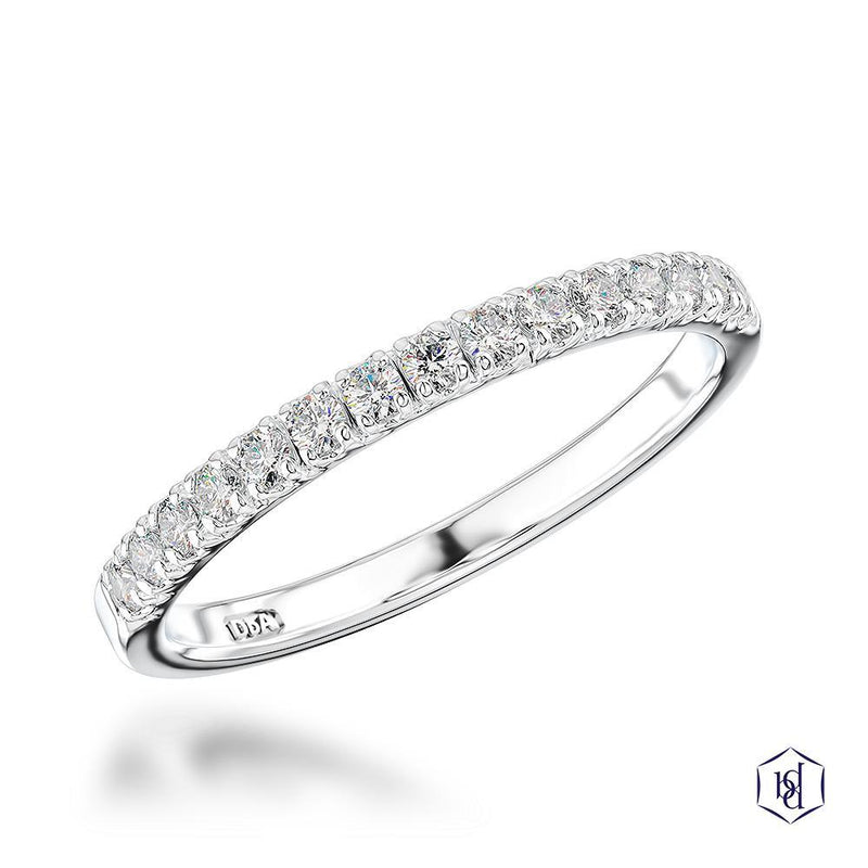 Skye Eternity Wedding Band Platinum 0.22ct