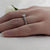 Platinum Round Brilliant Cut Diamond Engagement Ring - 0.39ct