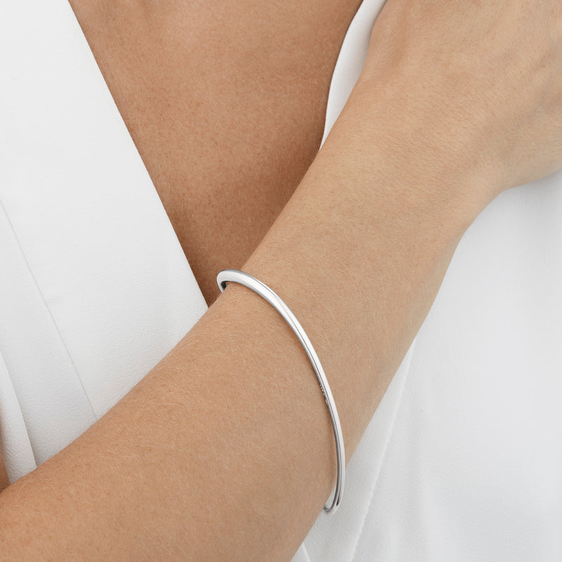Offspring Slim Bangle - Silver - 20000132