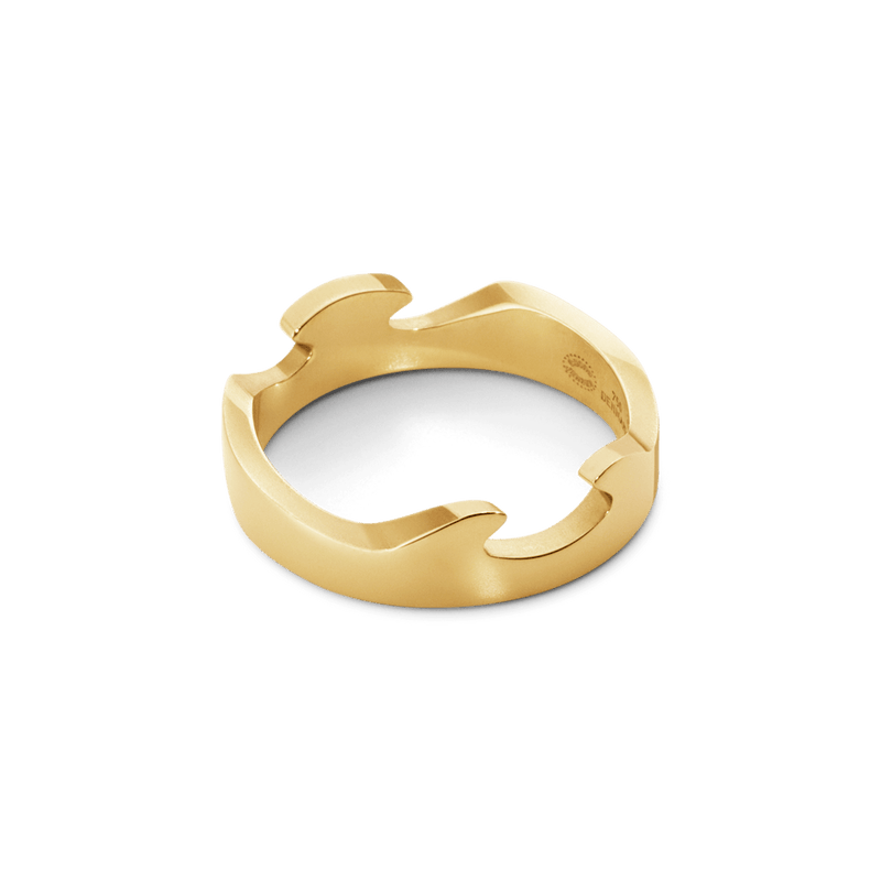 Fusion End Ring - Yellow Gold - 20000291