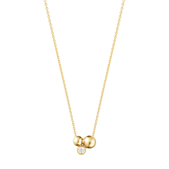 Moonlight Grapes Diamond Necklace - Gold - 20000664
