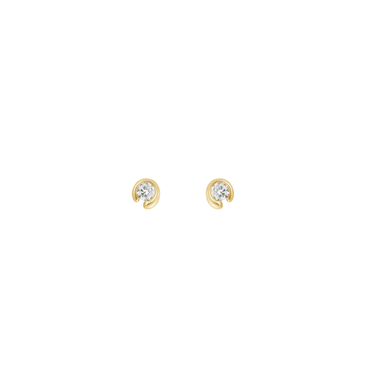 Mercy Diamond Stud Earrings, 0.20ct - Gold - 20001078