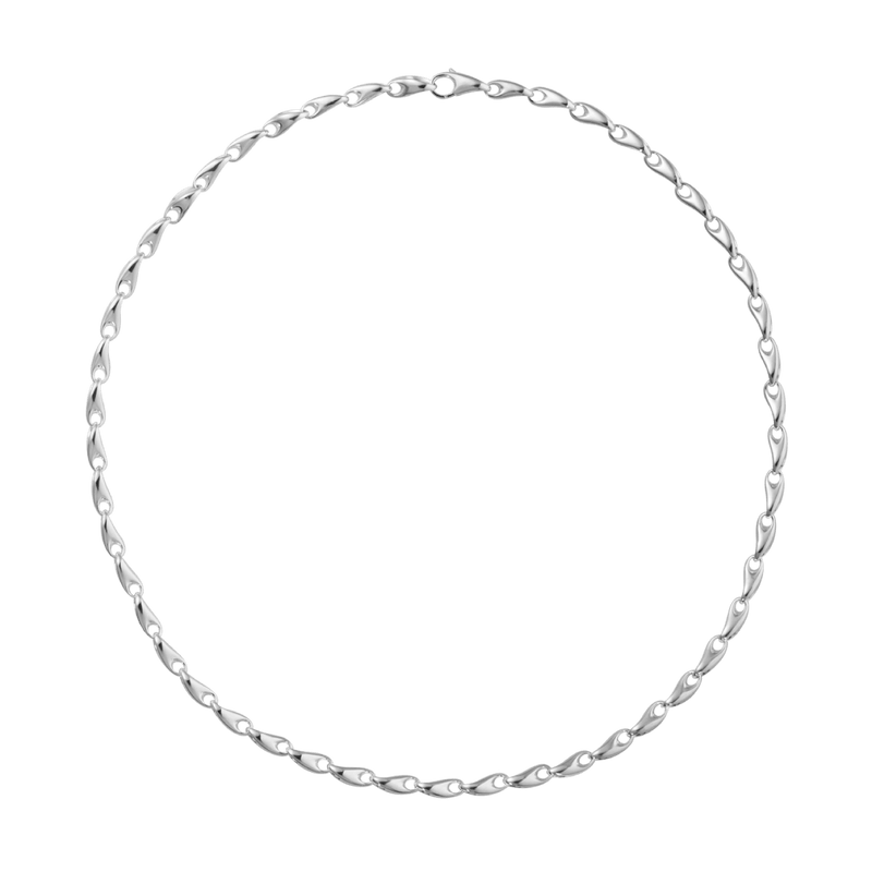 Reflect Slim Necklace, 45cm - Silver - 20001093