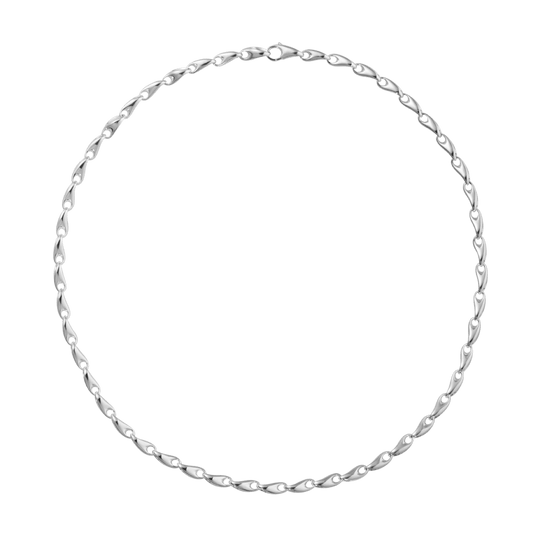 Reflect Slim Necklace, 45cm - Silver - 20001093
