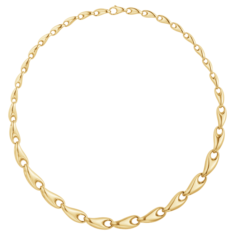 Reflect Large Link Necklace, Medium - Gold - 20001197000M