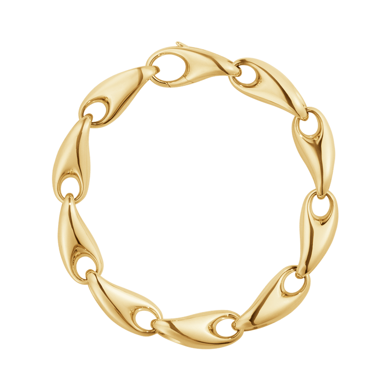 Reflect Large Link Bracelet, Medium - Gold - 20001198000M