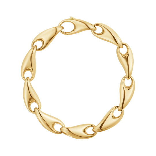 Reflect Large Link Bracelet, Medium - Gold - 20001198000M