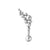 Moonlight Grapes Ear Cuff, Left - Silver - 20001202